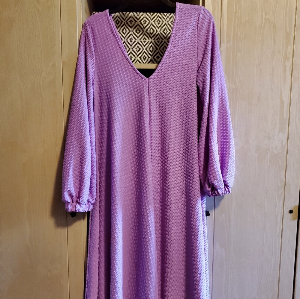 ASOS Smocked Dress Violet Size 4